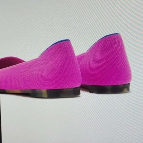 Rothy's The Point II in Dragon Fruit Size 10.5 - Picture 4 of 4